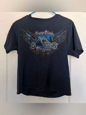 Orange County Choppers Black Short-Sleeve Graphic Tee